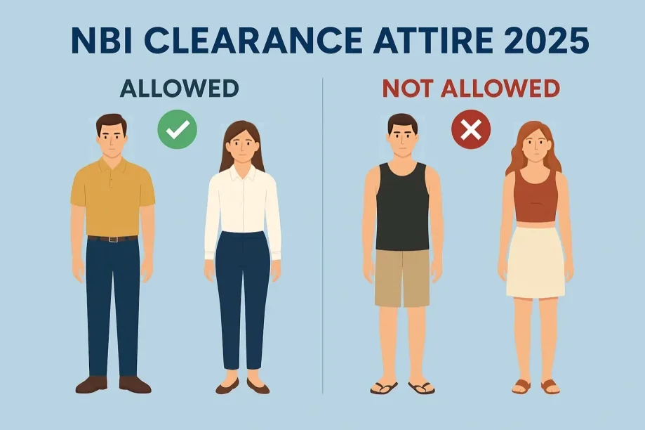 What Not to Wear for NBI Clearance Appointment