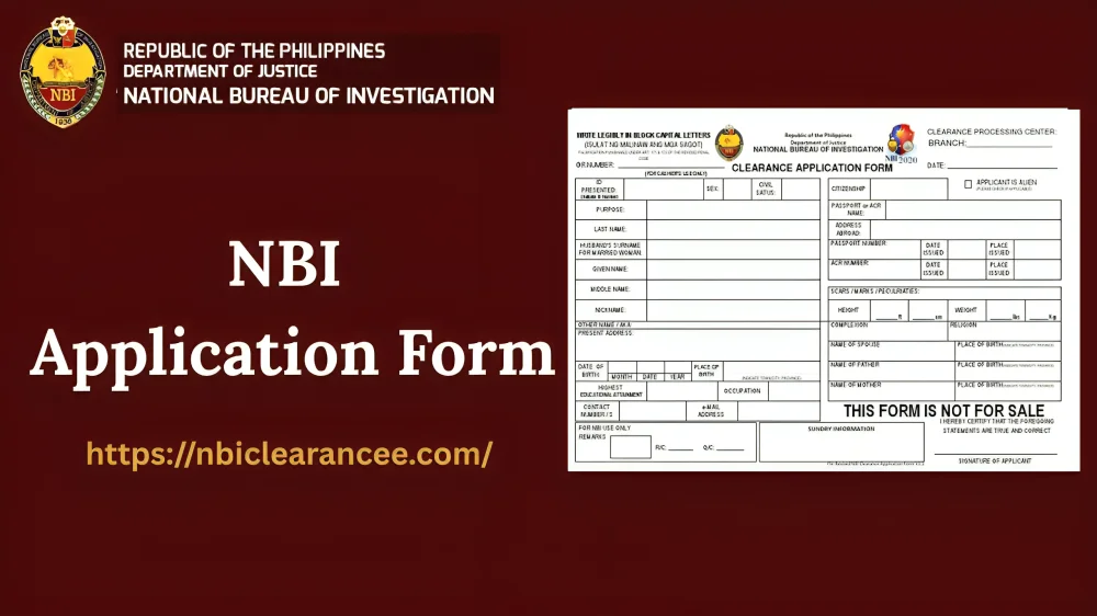 Steps to Fill Out the NBI Application Form