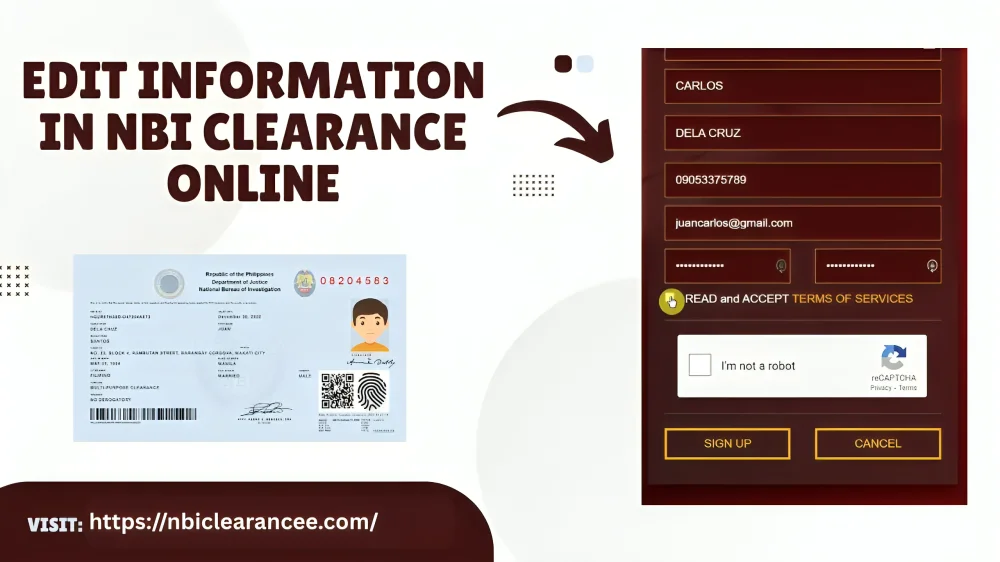 Step-by-Step Guide: How to Edit Your NBI Clearance Information Online