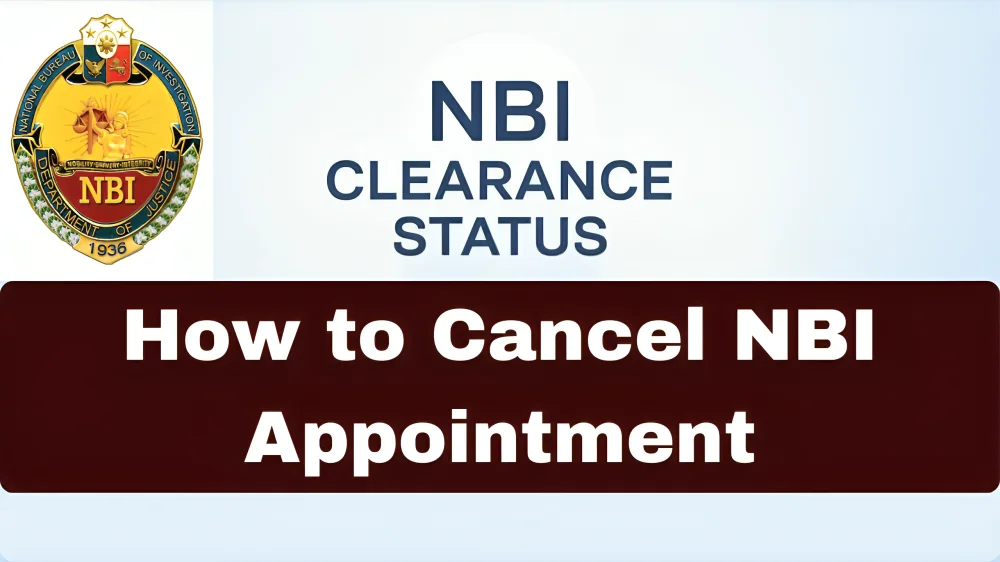 How to Cancel NBI Appointment