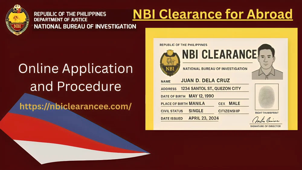 NBI Clearance for Abroad | Online Application and Procedure