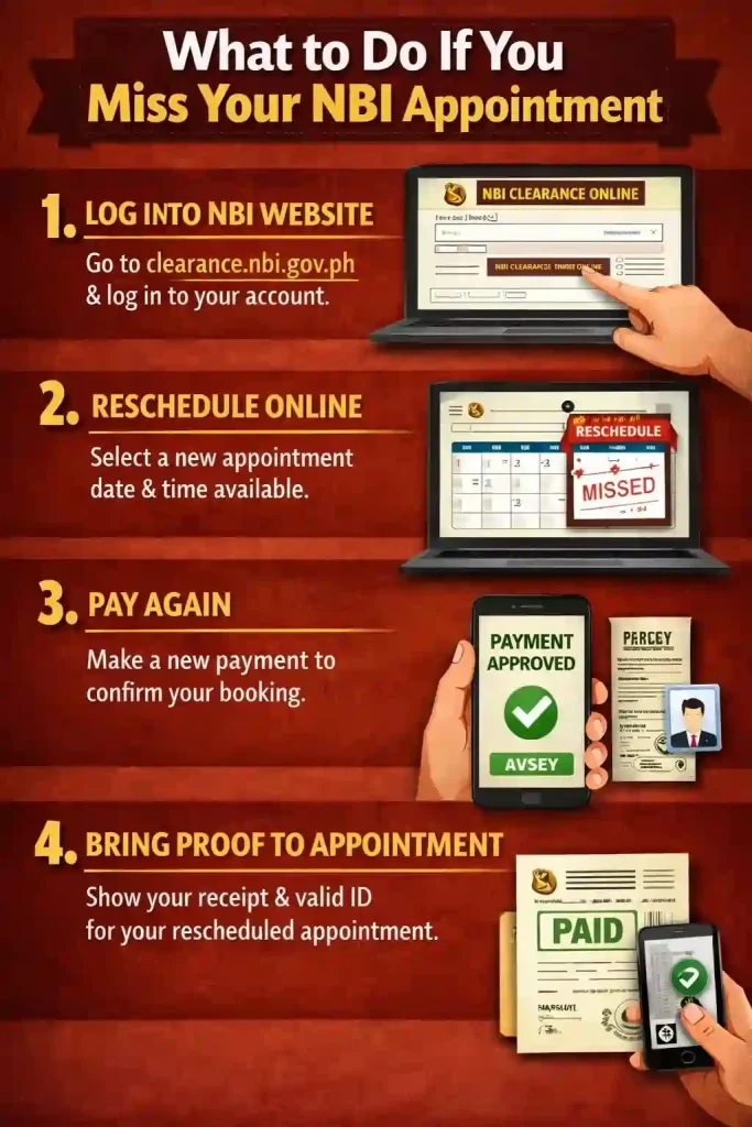What to Do If You Miss Your NBI Appointment